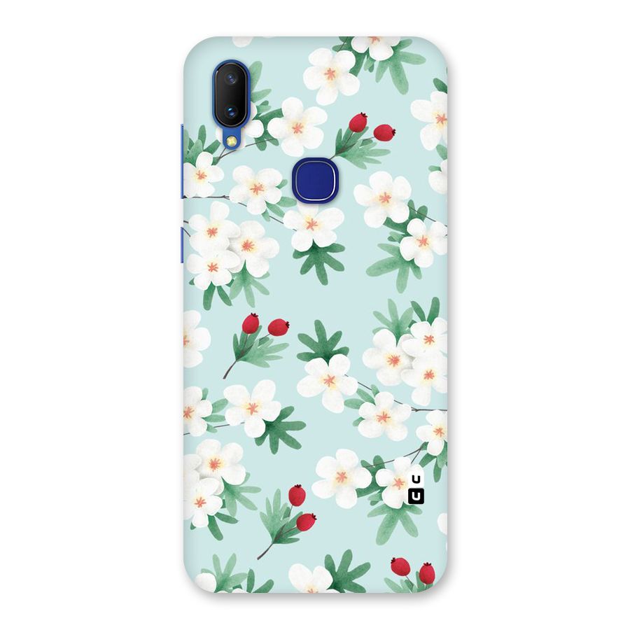 Flowers Pastel Back Case for Vivo V11