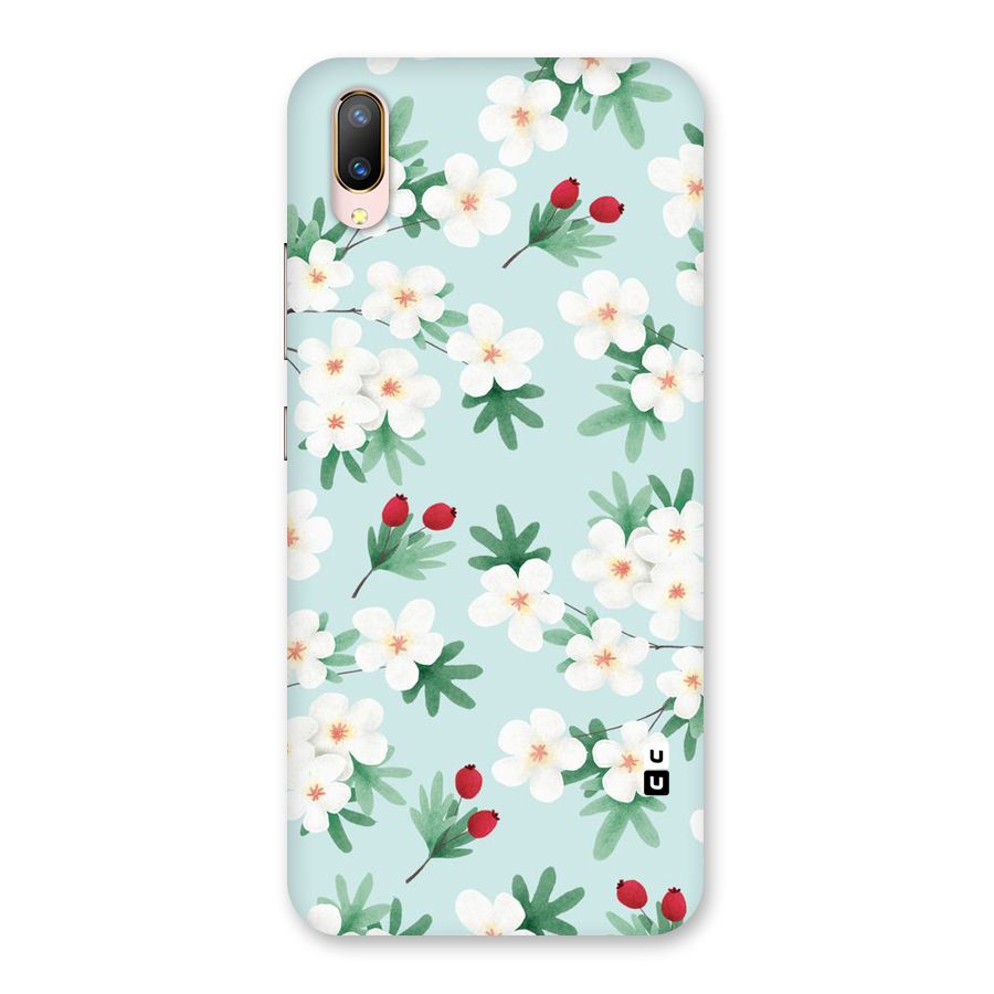 Flowers Pastel Back Case for Vivo V11 Pro