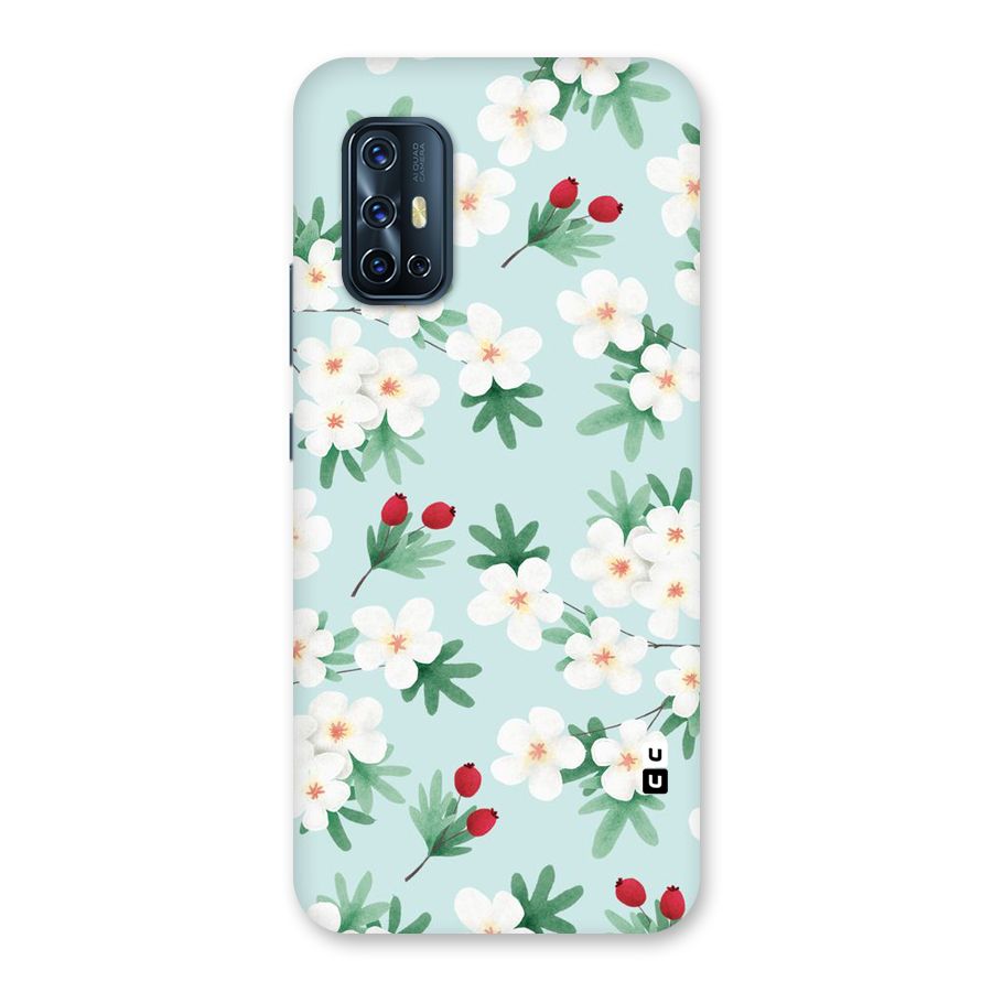 Flowers Pastel Back Case for Vivo V17