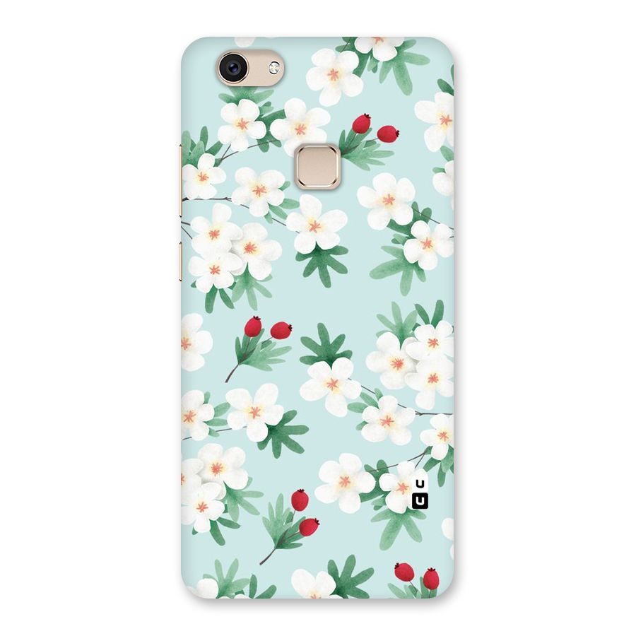 Flowers Pastel Back Case for Vivo V7