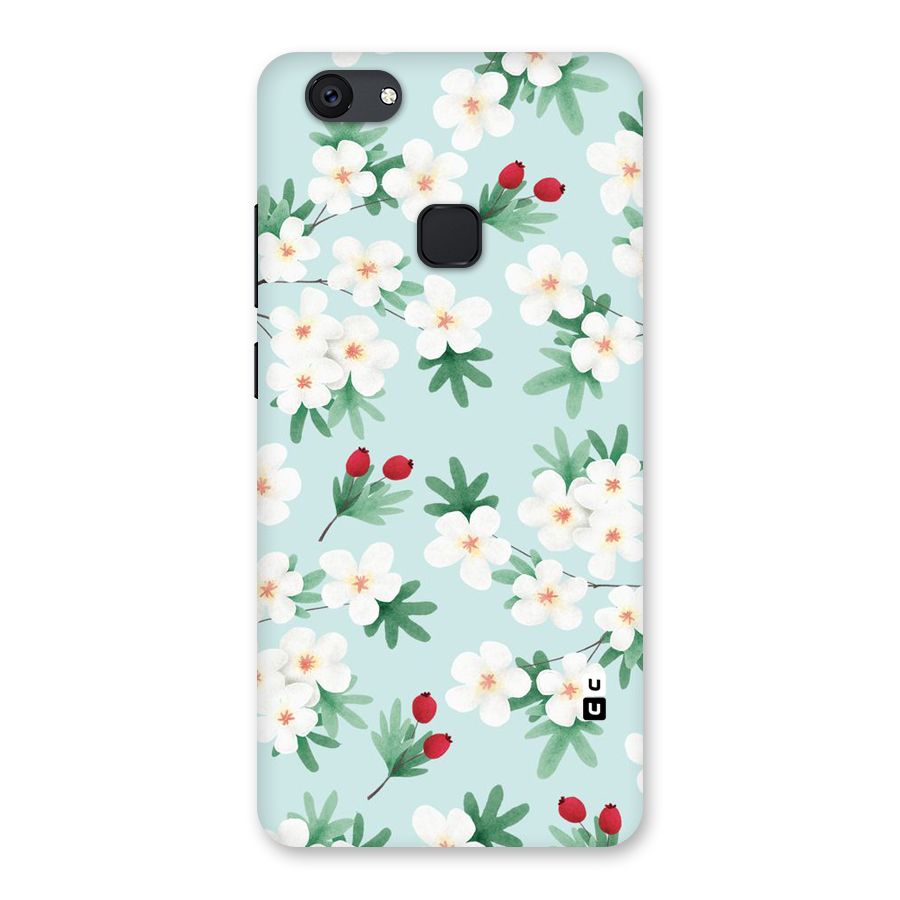 Flowers Pastel Back Case for Vivo V7 Plus