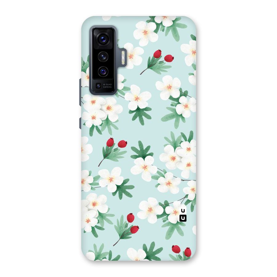 Flowers Pastel Back Case for Vivo X50
