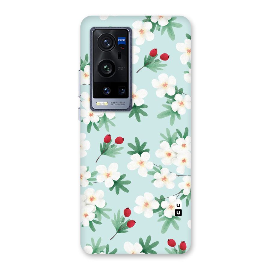 Flowers Pastel Back Case for Vivo X60 Pro Plus