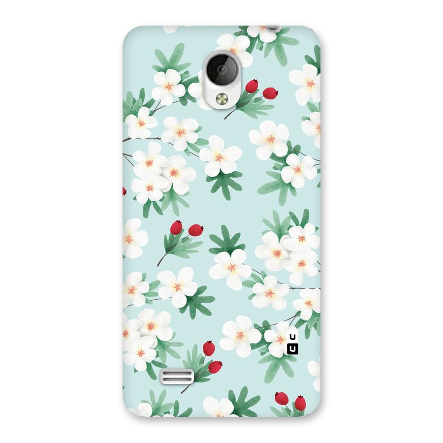 Flowers Pastel Back Case for Vivo Y21