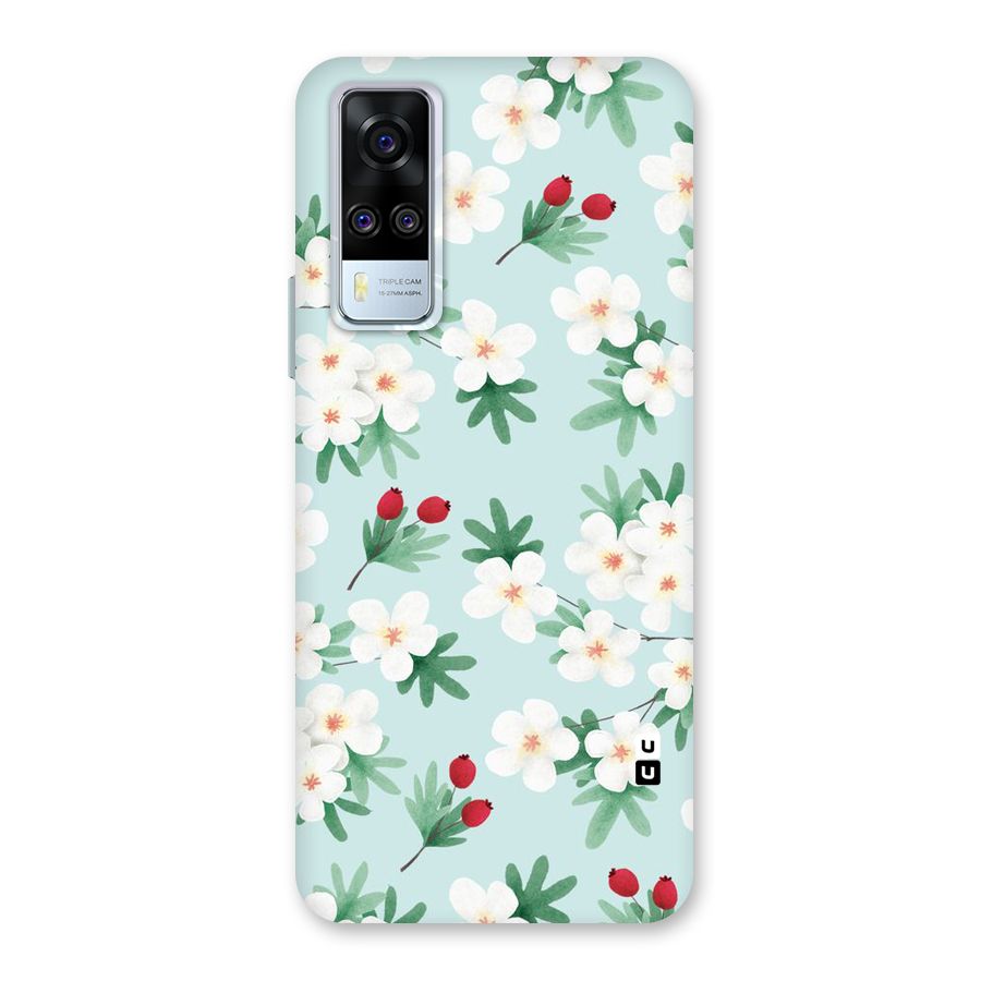 Flowers Pastel Back Case for Vivo Y31