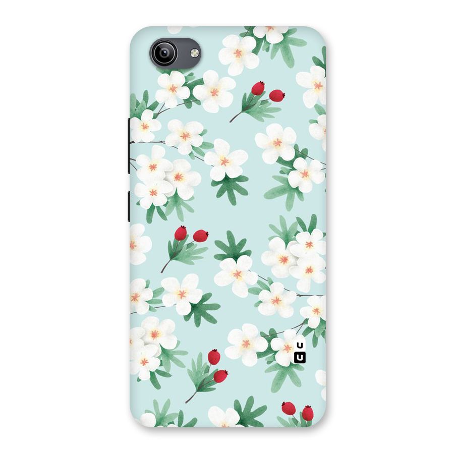 Flowers Pastel Back Case for Vivo Y81i