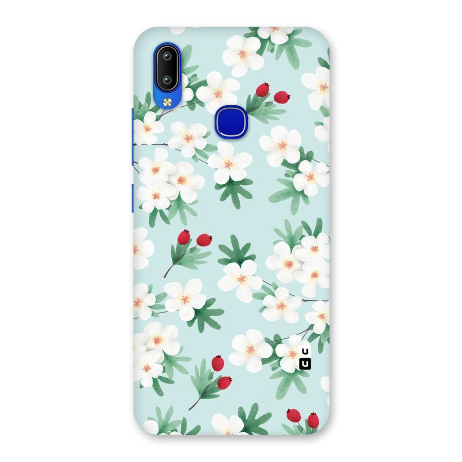 Flowers Pastel Back Case for Vivo Y91