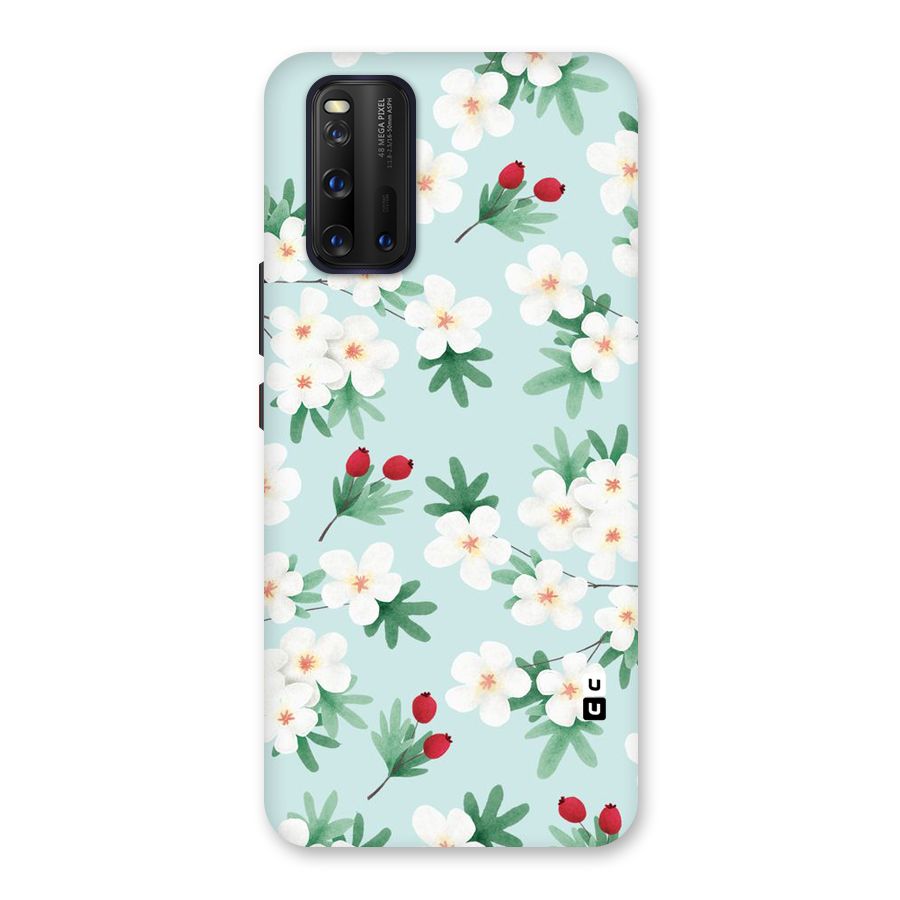 Flowers Pastel Back Case for Vivo iQOO 3
