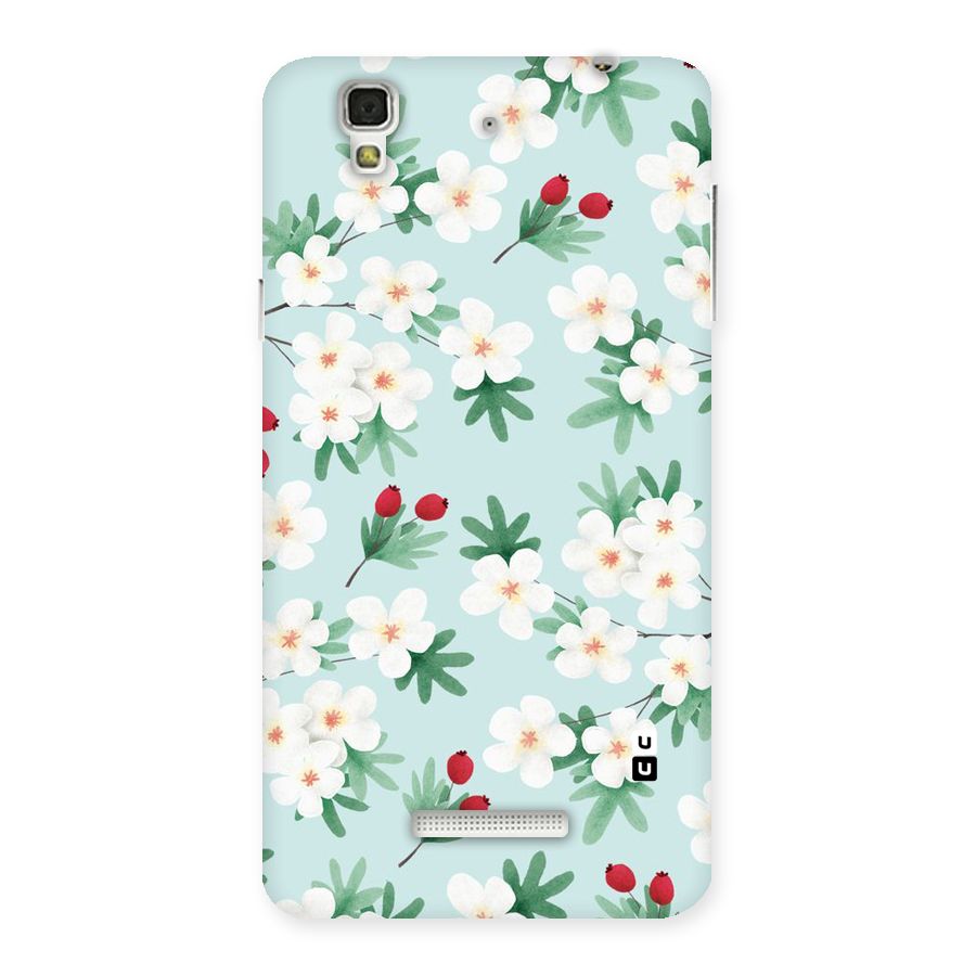 Flowers Pastel Back Case for YU Yureka Plus