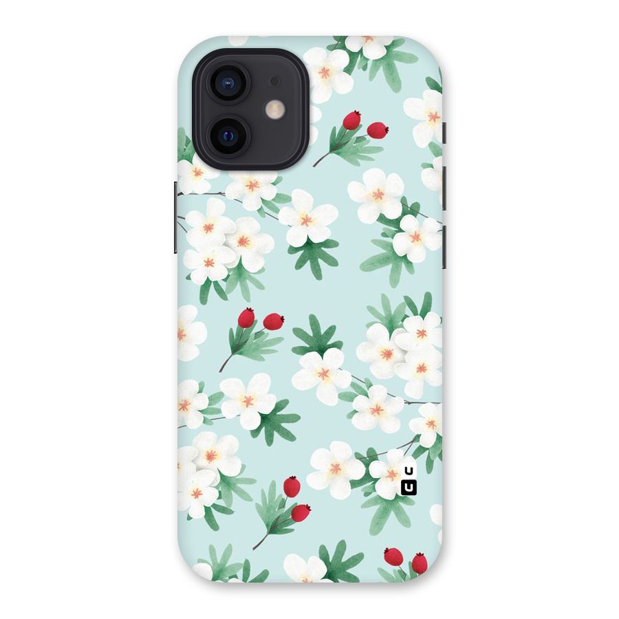 Flowers Pastel Back Case for iPhone 12