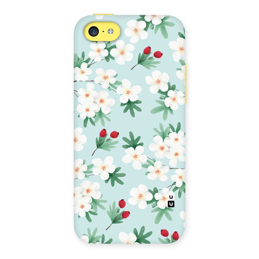 Flowers Pastel Back Case for iPhone 5C
