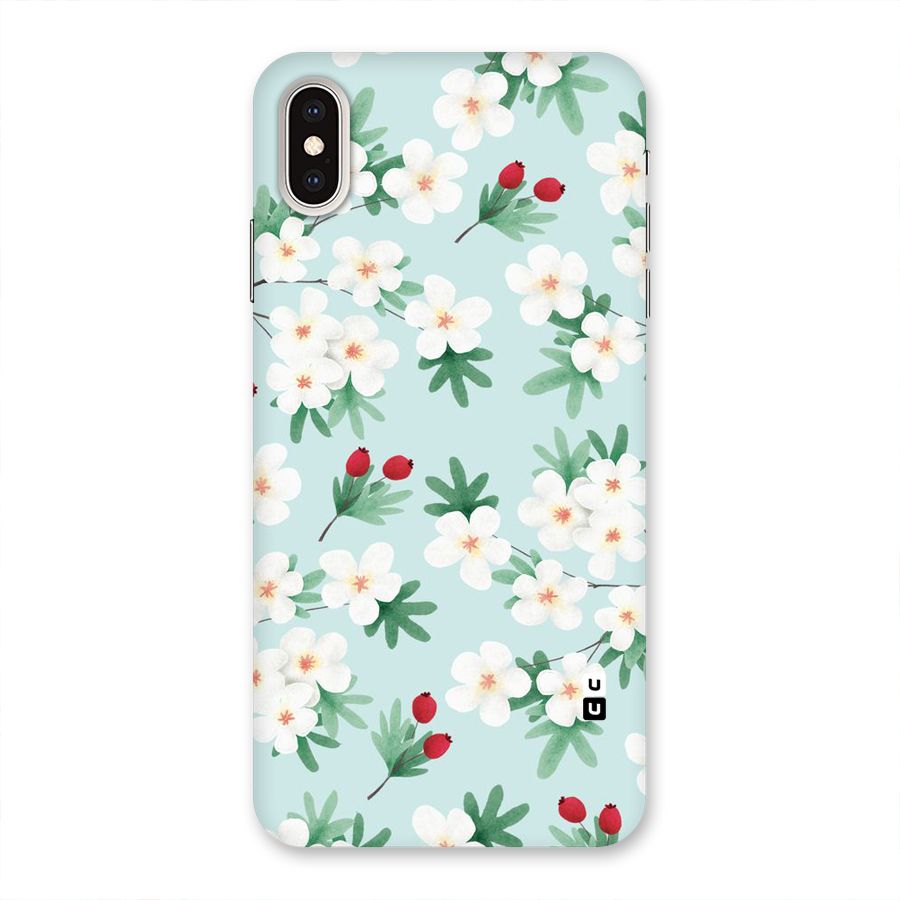 Flowers Pastel Back Case for iPhone XS Max