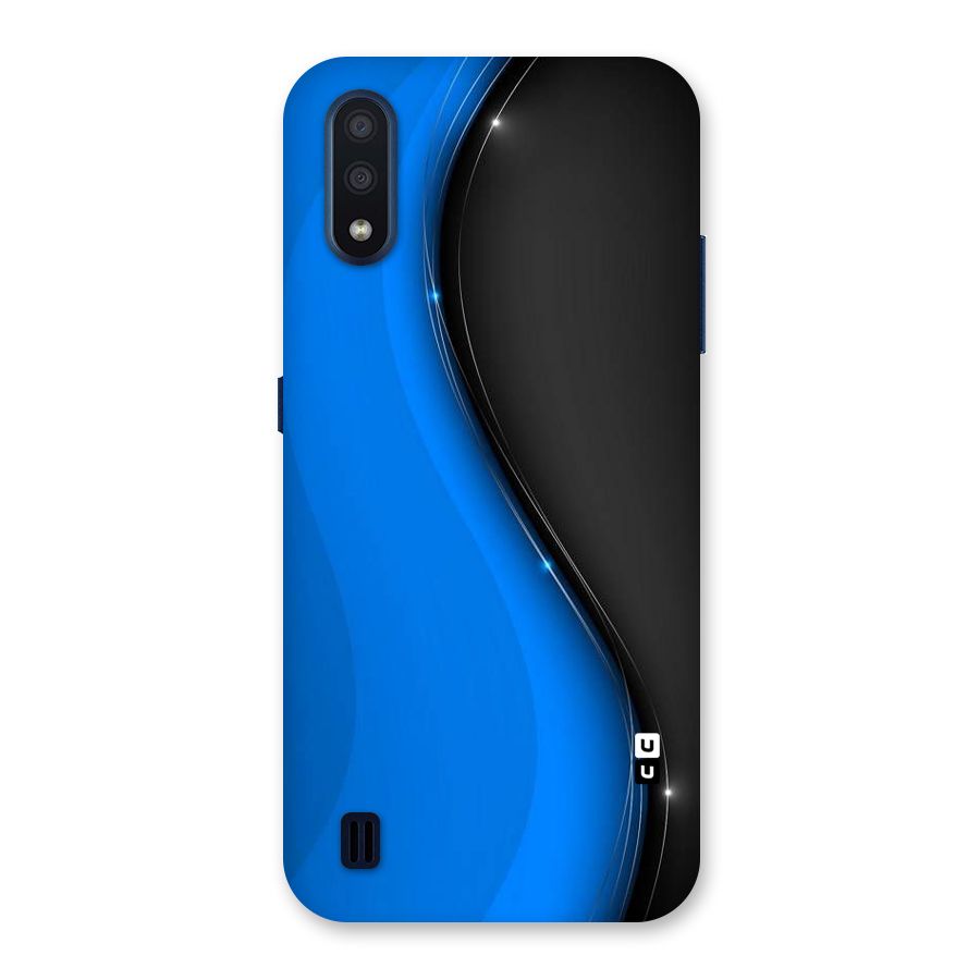 Flowing Colors Back Case for Galaxy M01