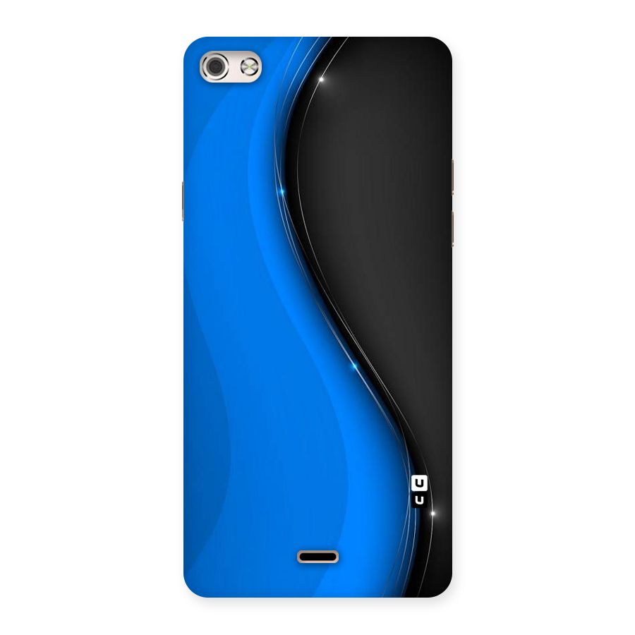 Flowing Colors Back Case for Micromax Canvas Silver 5