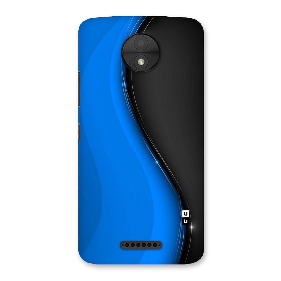 Flowing Colors Back Case for Moto C