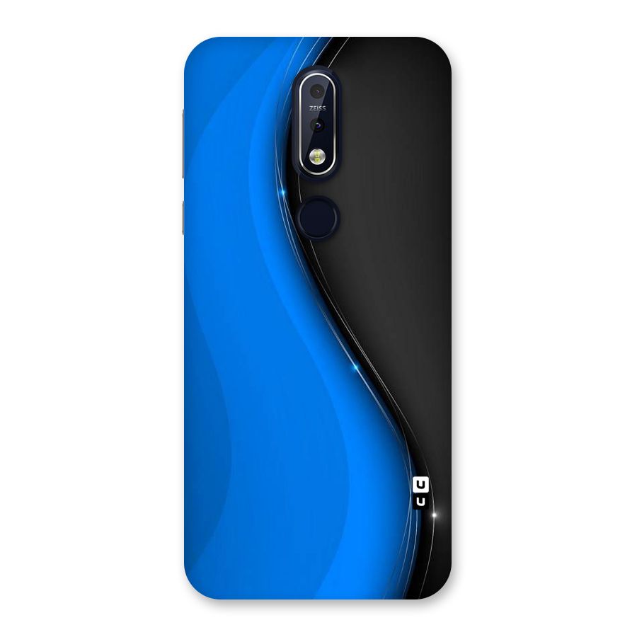 Flowing Colors Back Case for Nokia 7.1