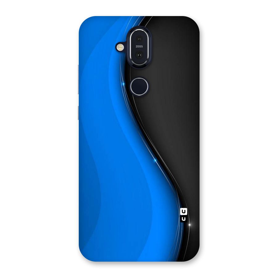 Flowing Colors Back Case for Nokia 8.1