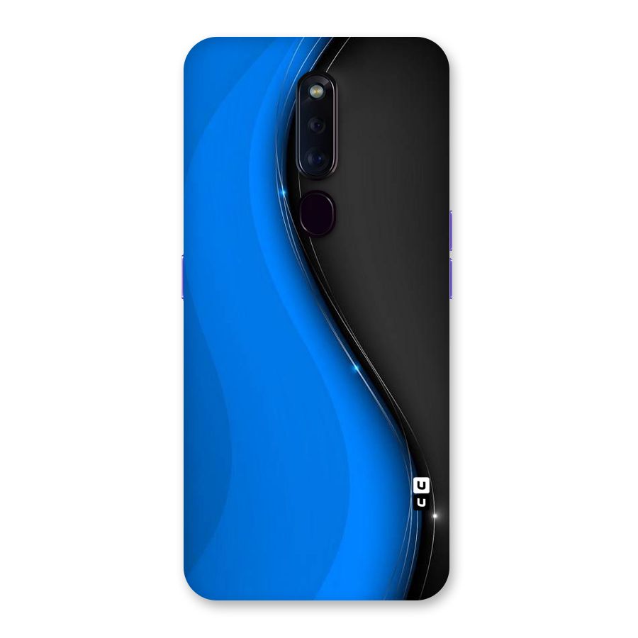 Flowing Colors Back Case for Oppo F11 Pro