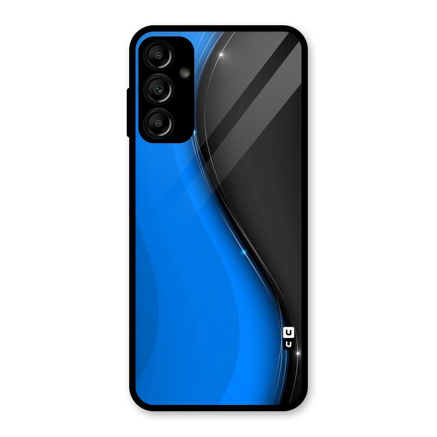 Flowing Colors Glass Back Case for Galaxy A14 5G