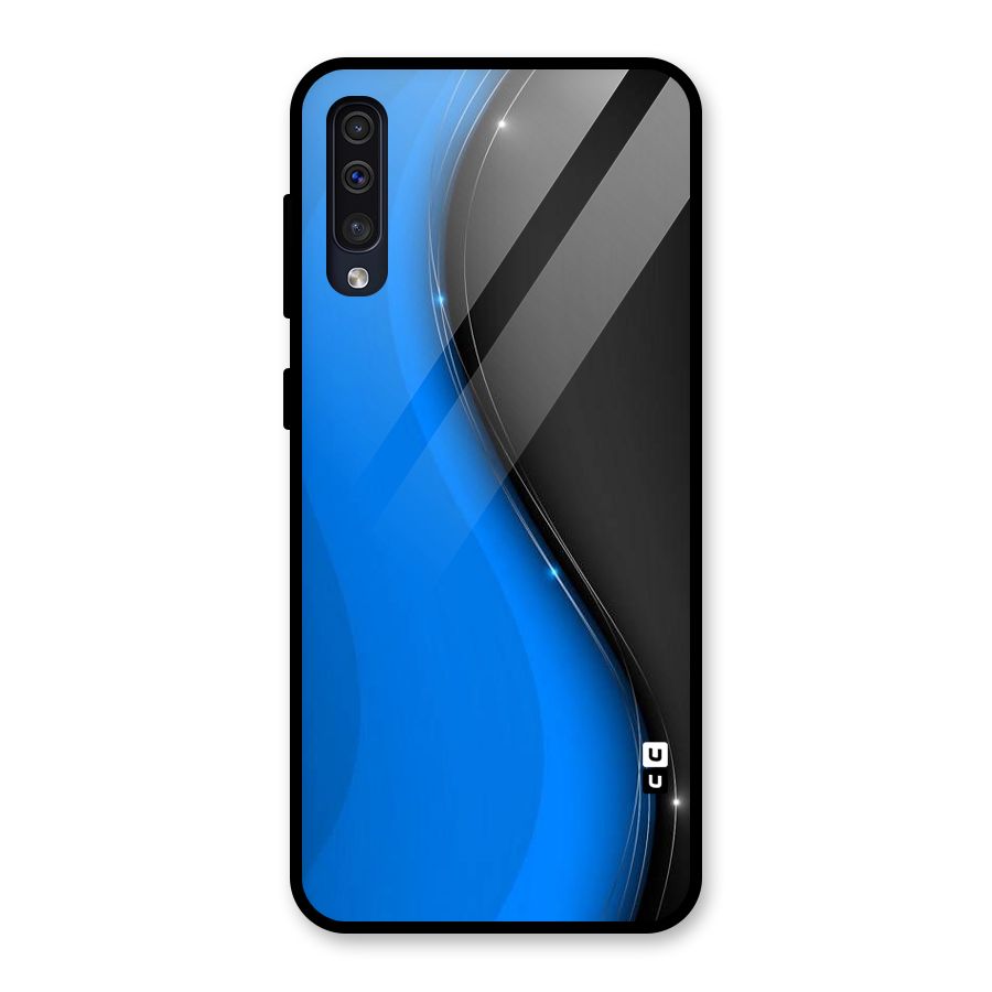 Flowing Colors Glass Back Case for Galaxy A30s