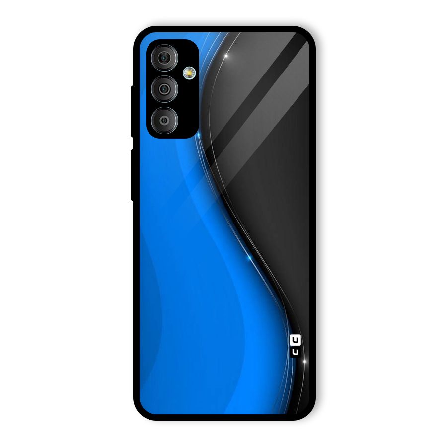 Flowing Colors Glass Back Case for Galaxy F23