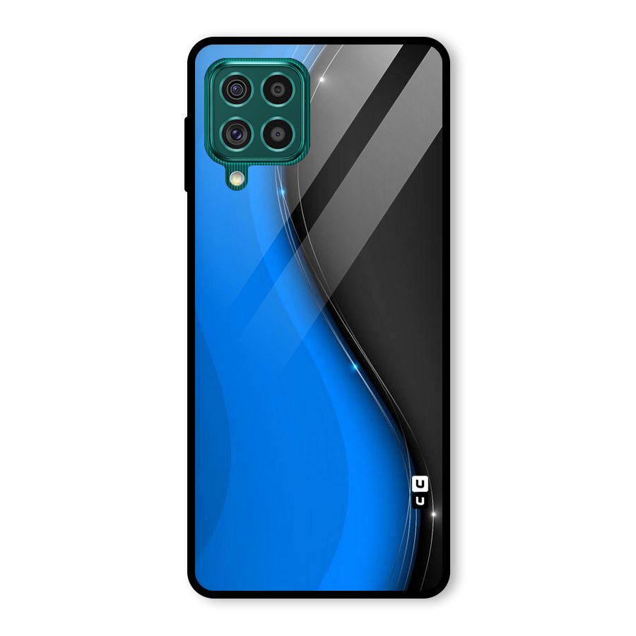 Flowing Colors Glass Back Case for Galaxy F62