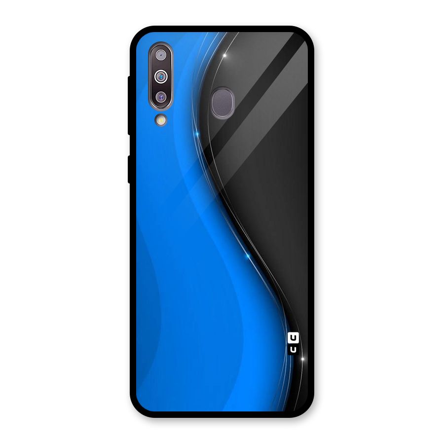Flowing Colors Glass Back Case for Galaxy M30