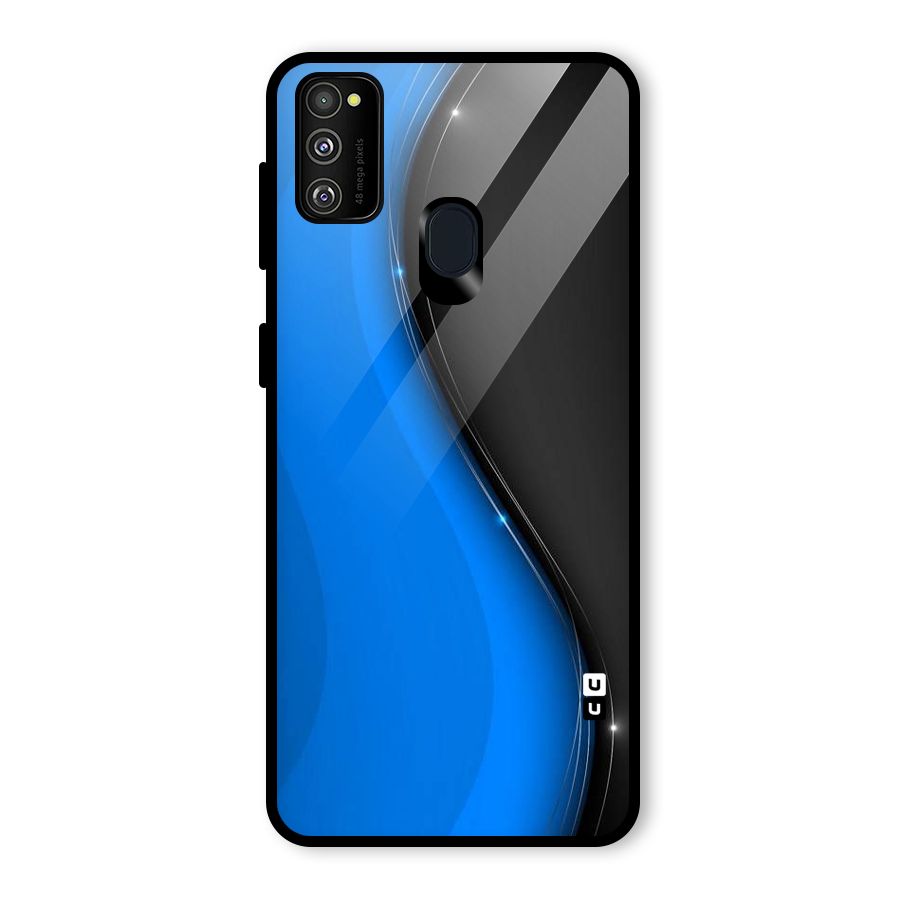 Flowing Colors Glass Back Case for Galaxy M30s