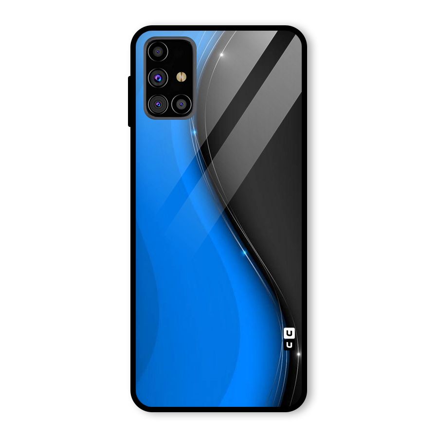 Flowing Colors Glass Back Case for Galaxy M31s