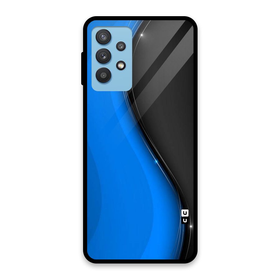 Flowing Colors Glass Back Case for Galaxy M32 5G