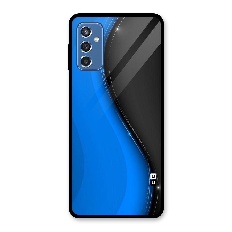 Flowing Colors Glass Back Case for Galaxy M52 5G