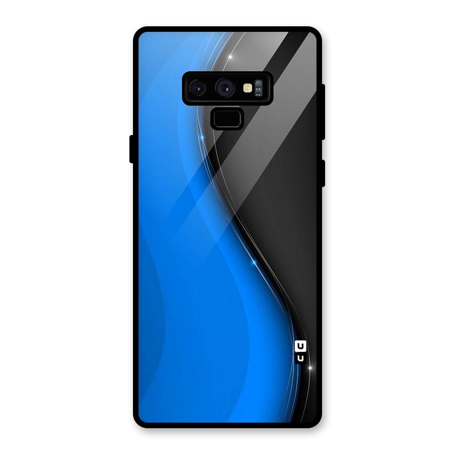 Flowing Colors Glass Back Case for Galaxy Note 9