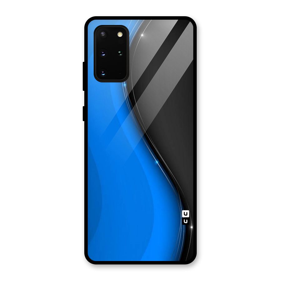 Flowing Colors Glass Back Case for Galaxy S20 Plus