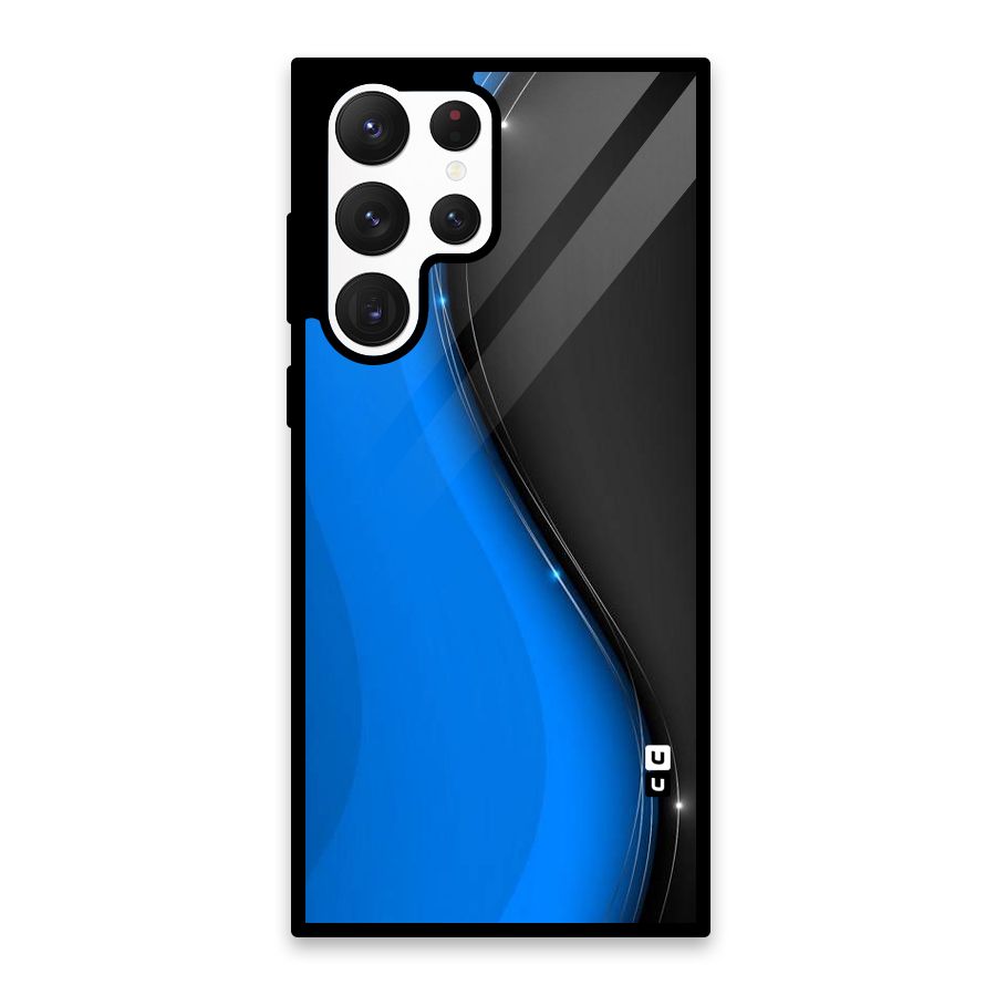 Flowing Colors Glass Back Case for Galaxy S22 Ultra 5G