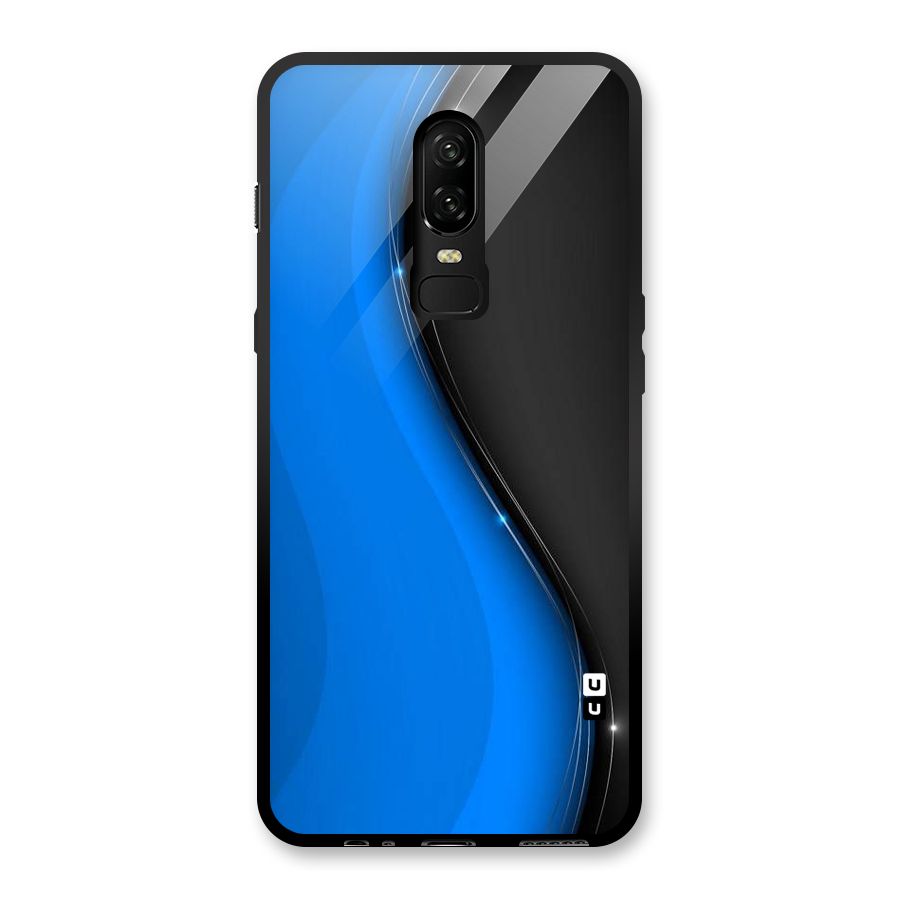 Flowing Colors Glass Back Case for OnePlus 6