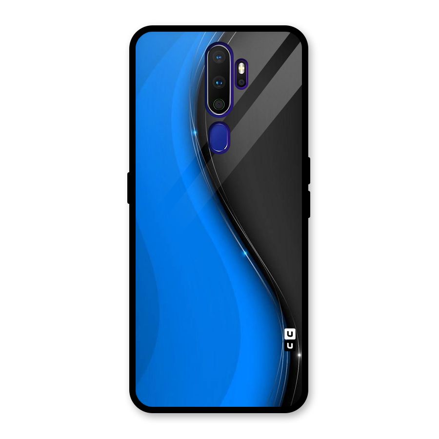 Flowing Colors Glass Back Case for Oppo A9 (2020)