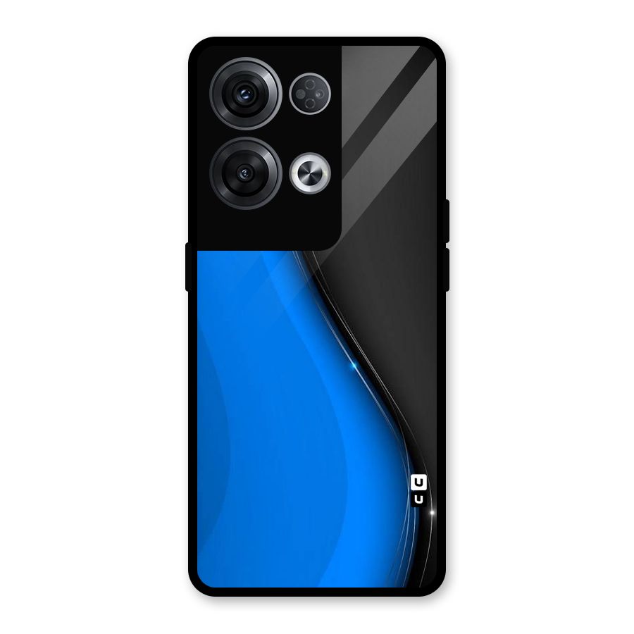 Flowing Colors Glass Back Case for Oppo Reno8 Pro 5G