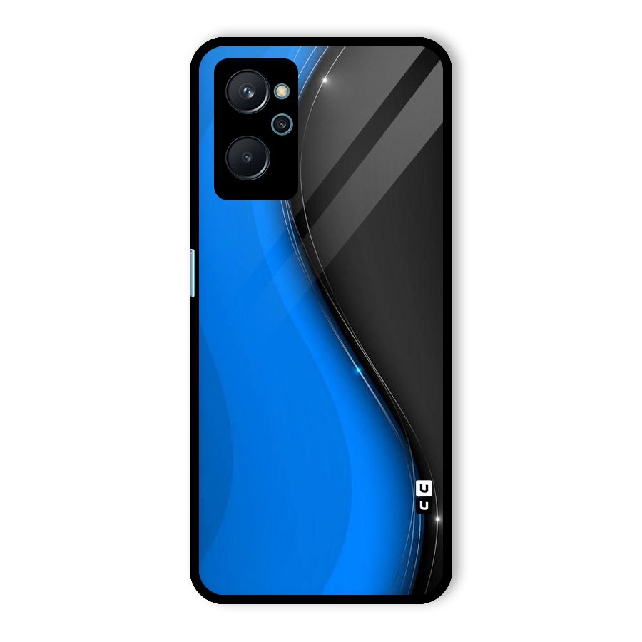 Flowing Colors Glass Back Case for Realme 9i