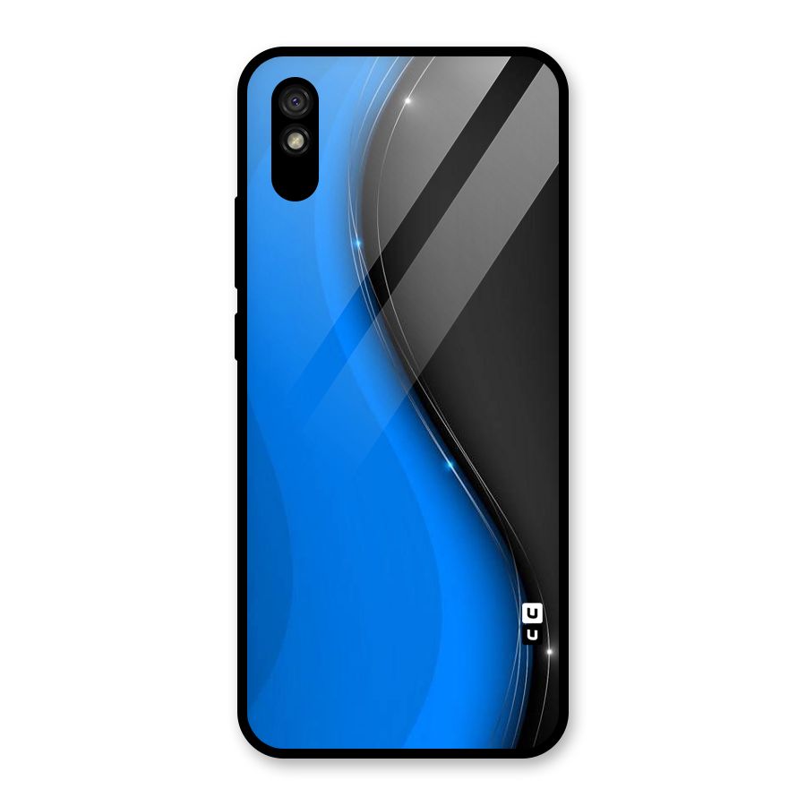 Flowing Colors Glass Back Case for Redmi 9A