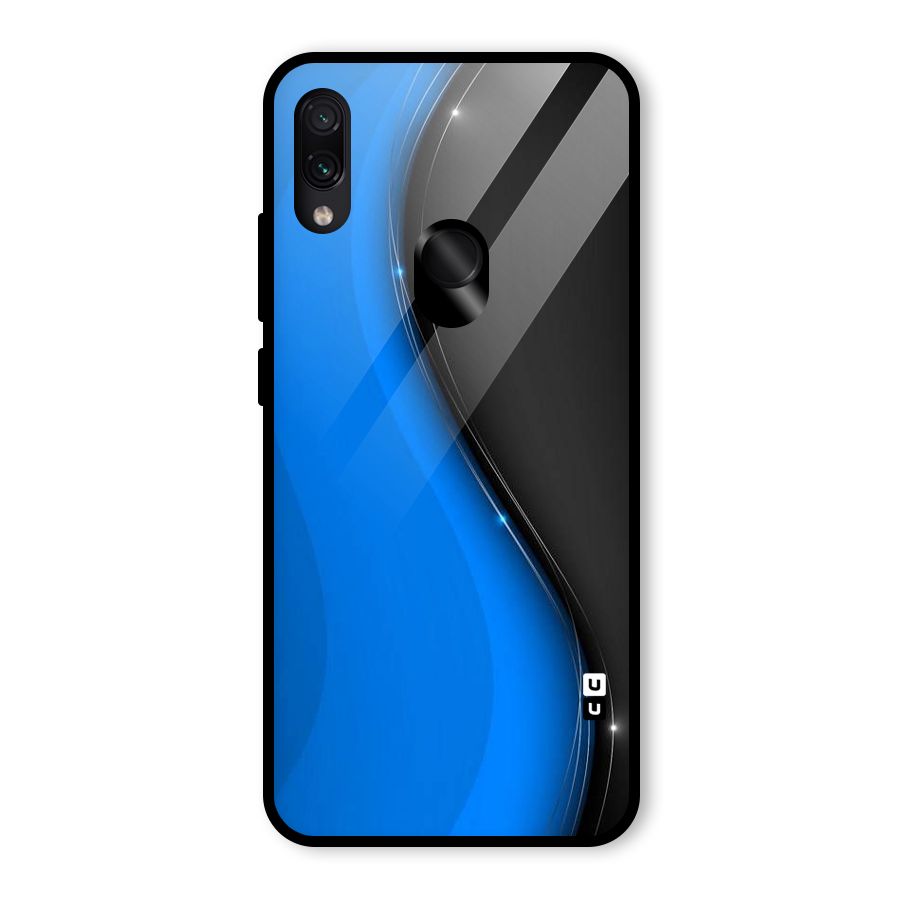 Flowing Colors Glass Back Case for Redmi Note 7
