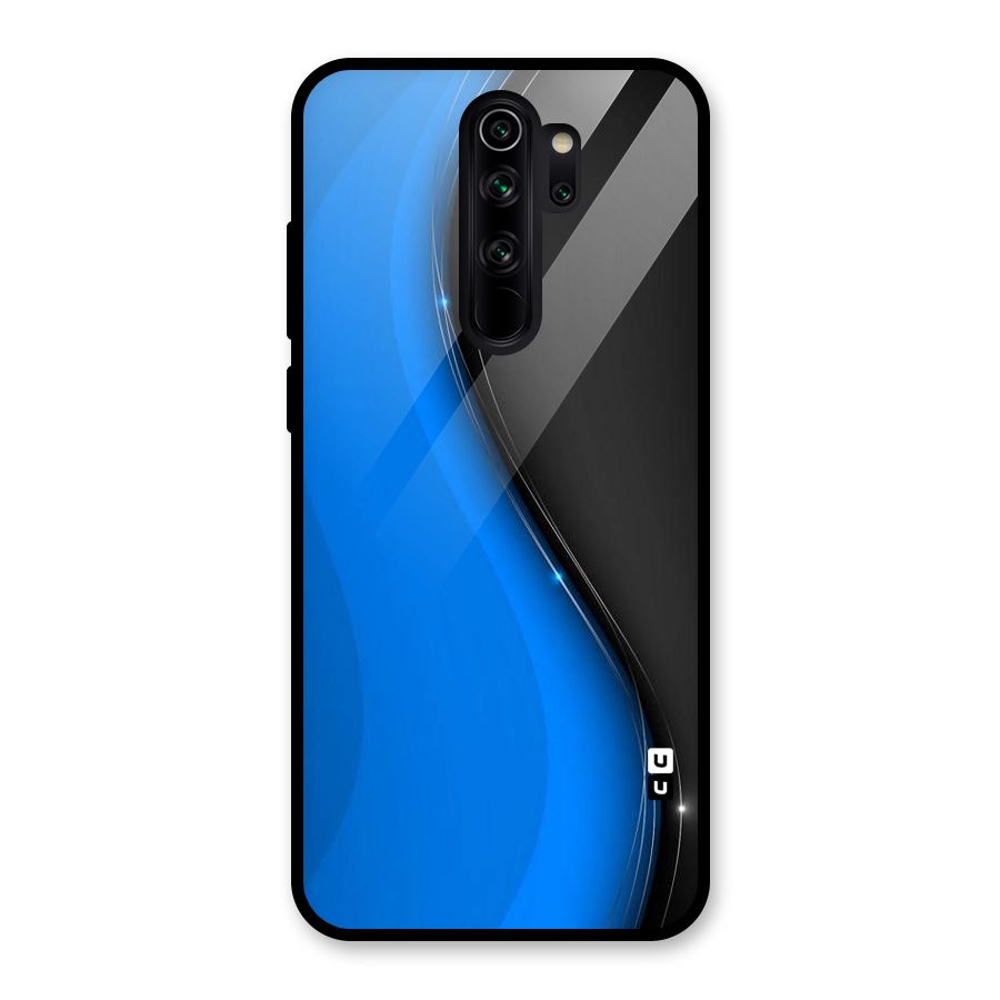 Flowing Colors Glass Back Case for Redmi Note 8 Pro