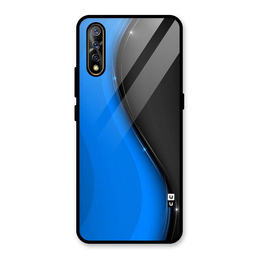Flowing Colors Glass Back Case for Vivo S1
