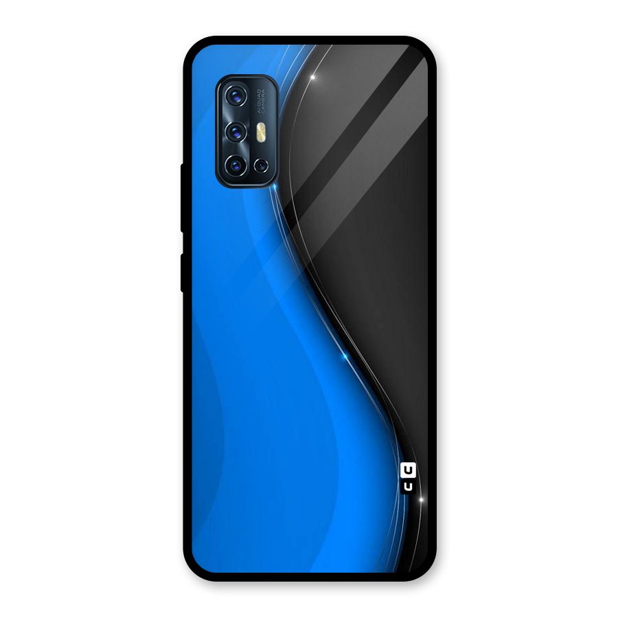 Flowing Colors Glass Back Case for Vivo V17