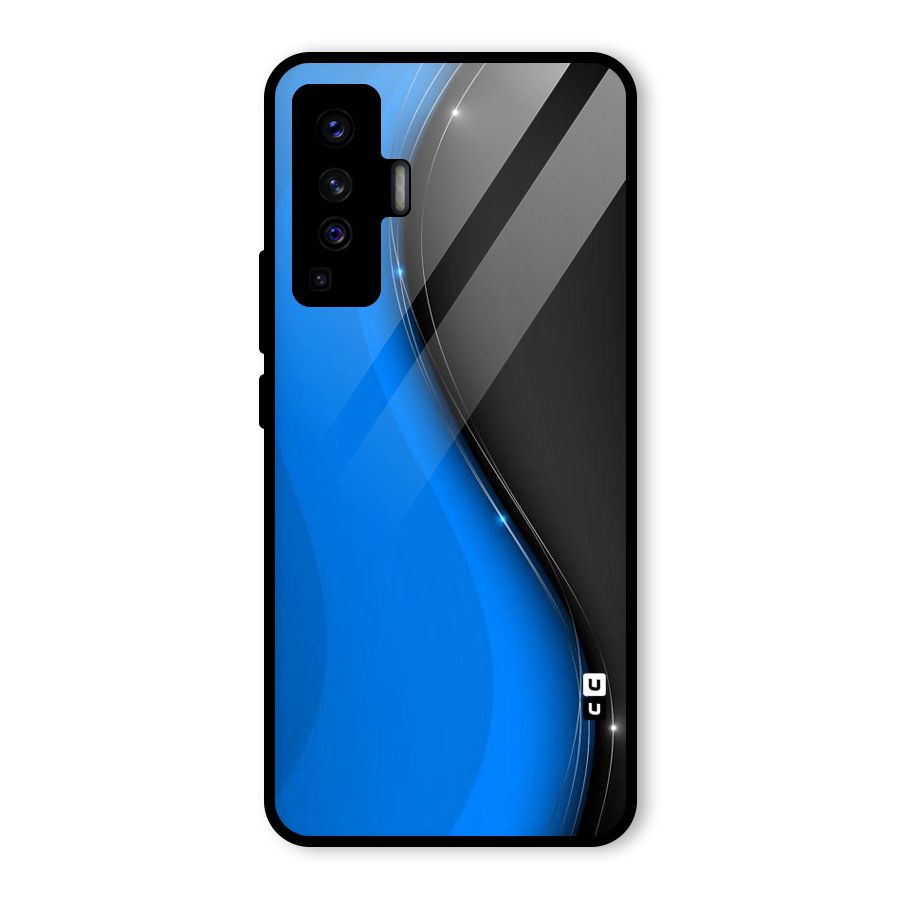 Flowing Colors Glass Back Case for Vivo X50