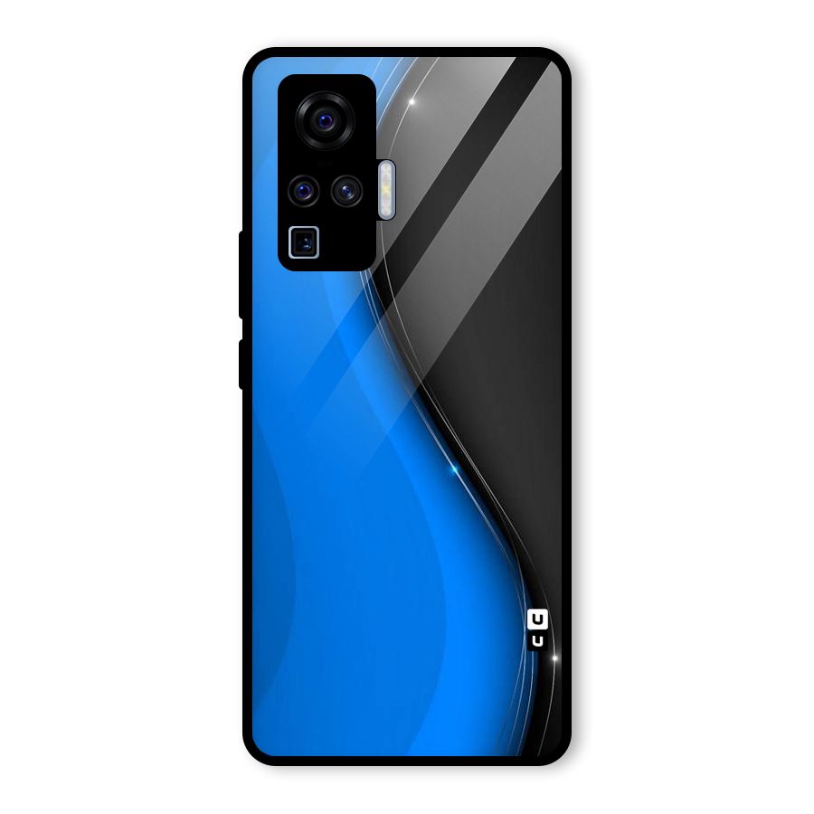 Flowing Colors Glass Back Case for Vivo X50 Pro