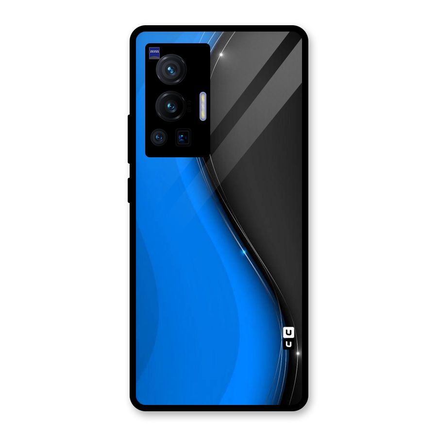 Flowing Colors Glass Back Case for Vivo X70 Pro