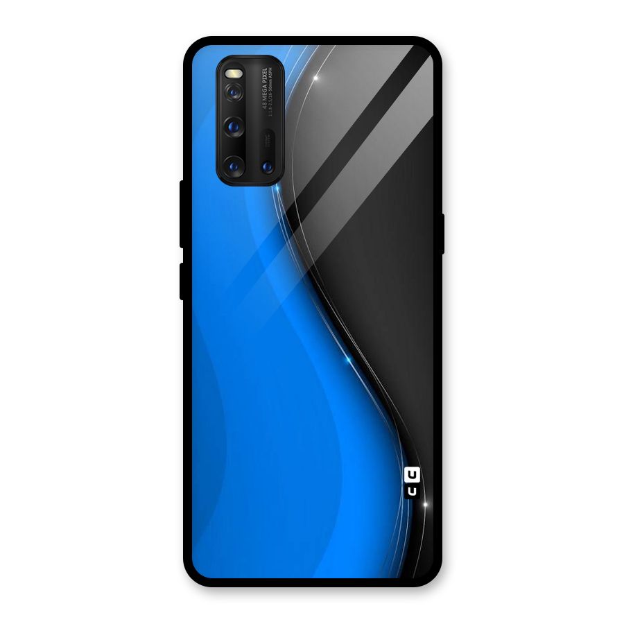 Flowing Colors Glass Back Case for Vivo iQOO 3
