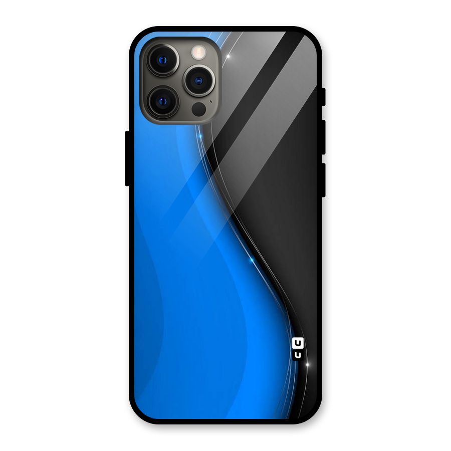 Flowing Colors Glass Back Case for iPhone 12 Pro Max