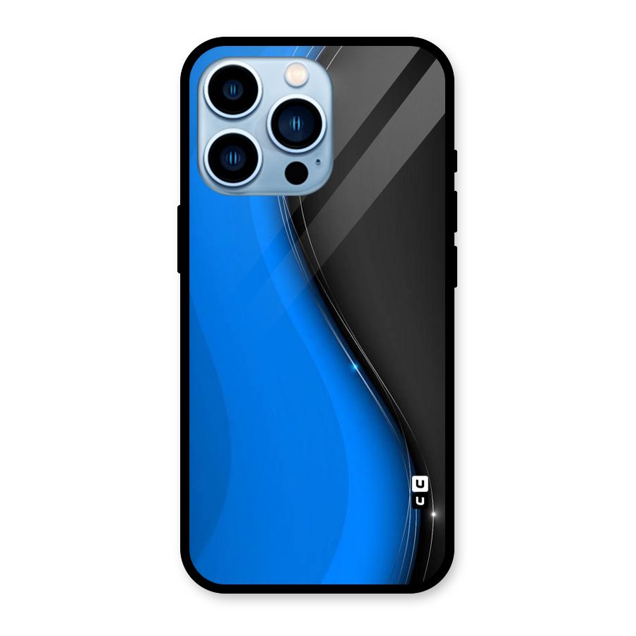 Flowing Colors Glass Back Case for iPhone 13 Pro