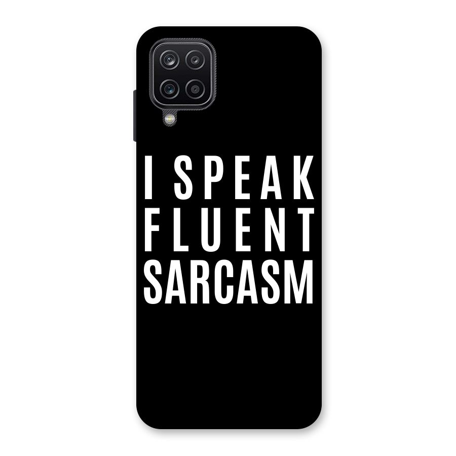 Fluent Sarcasm Back Case for Galaxy A12
